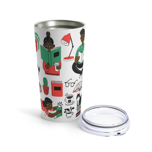 Readers and Plants 20oz Tumbler - The Trini Gee