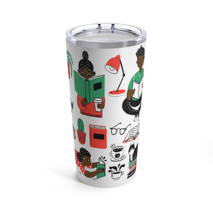Readers and Plants 20oz Tumbler - The Trini Gee
