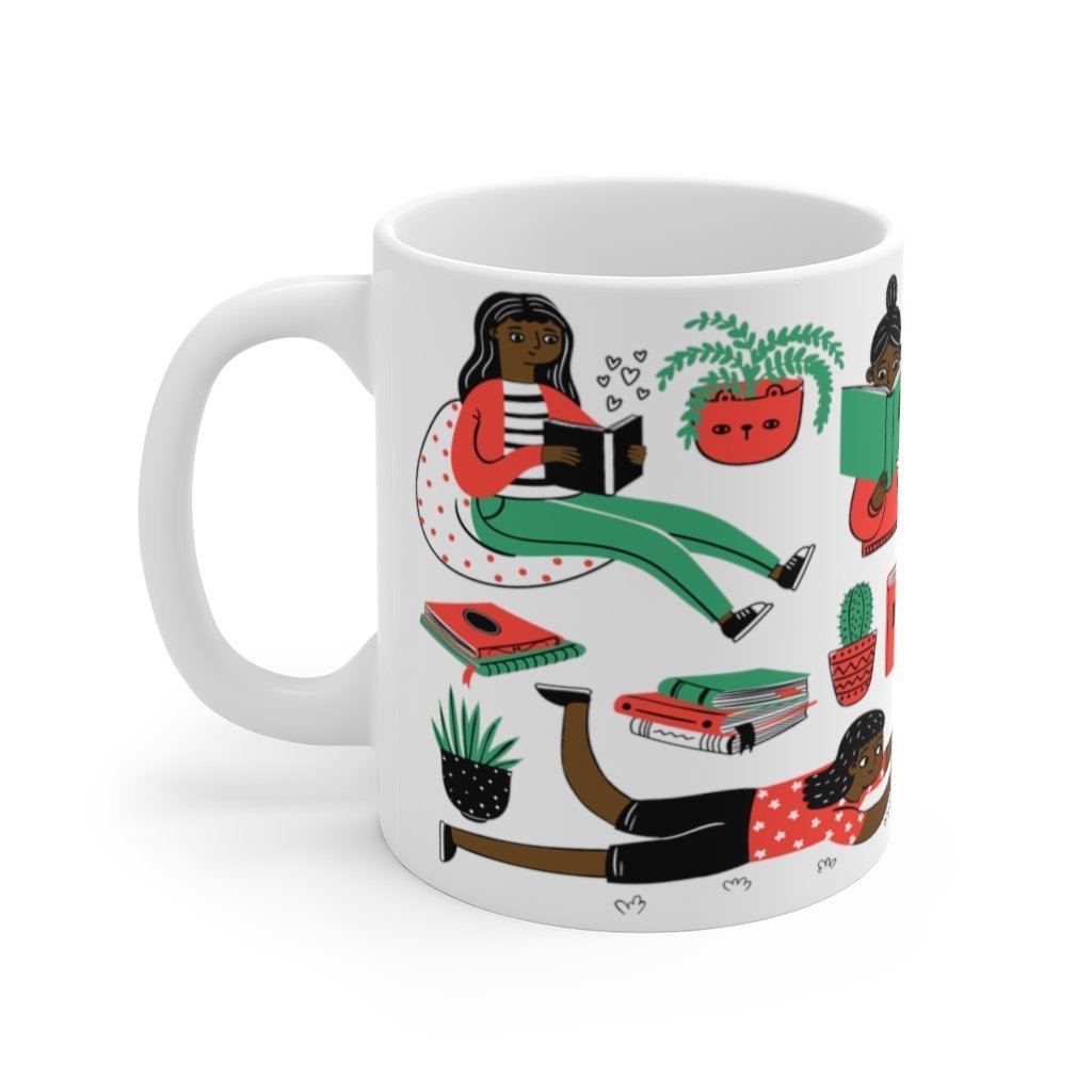 Readers and Plants Mug - The Trini Gee