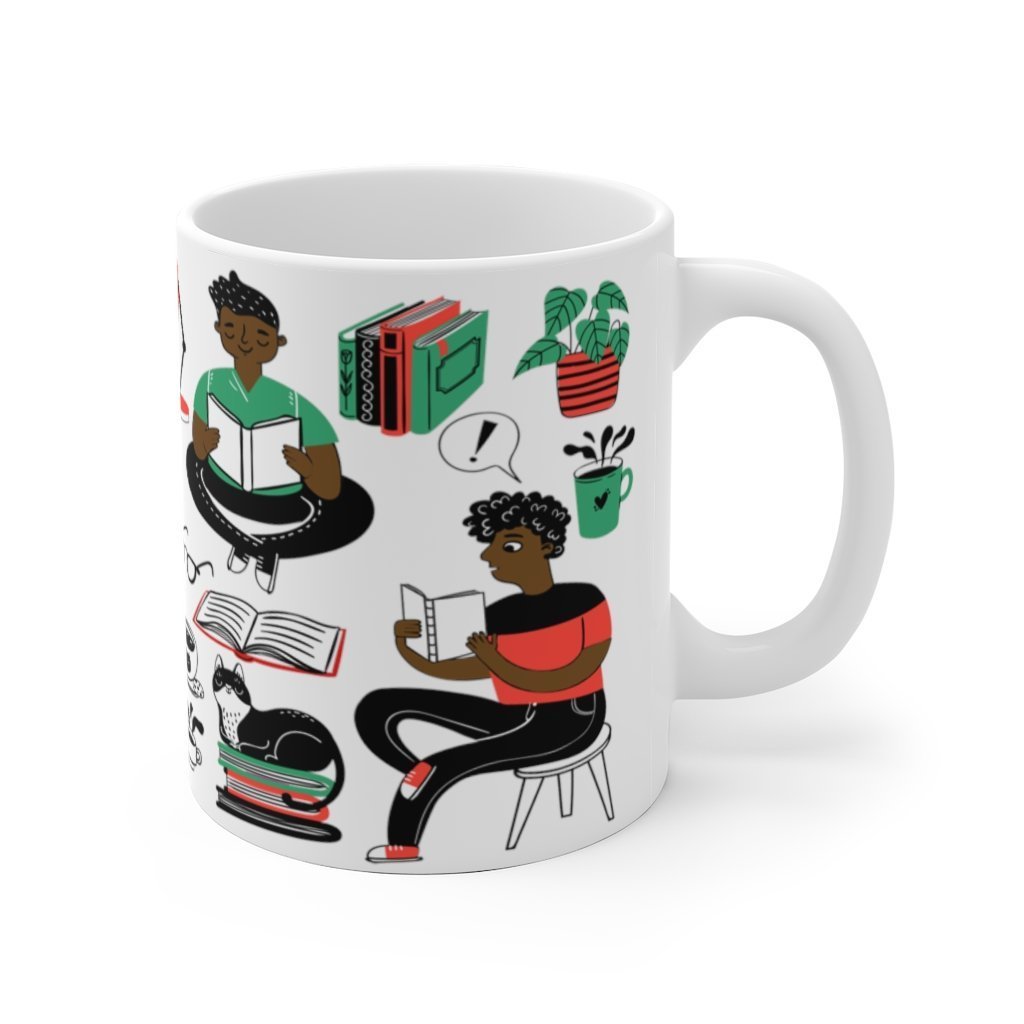 Readers and Plants Mug - The Trini Gee