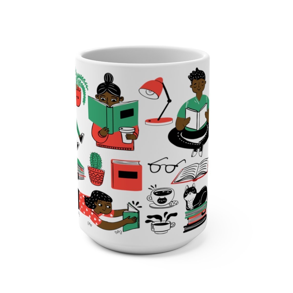 Readers and Plants Mug - The Trini Gee