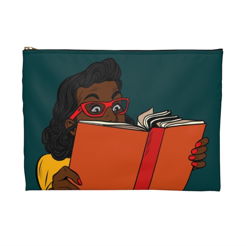 Reading Woman Pouch - The Trini Gee