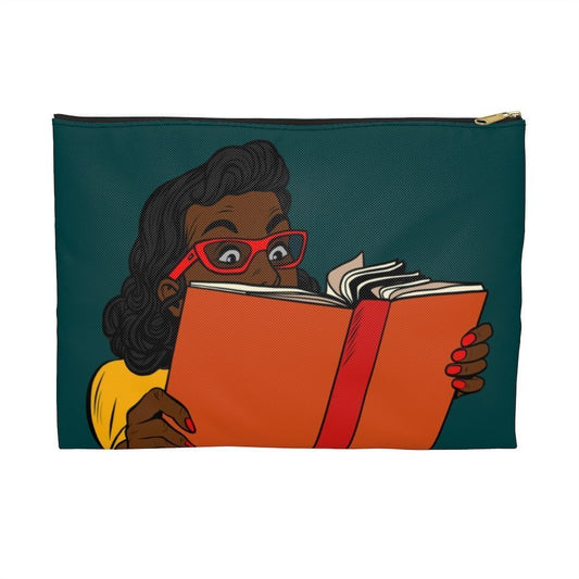 Reading Woman Pouch - The Trini Gee