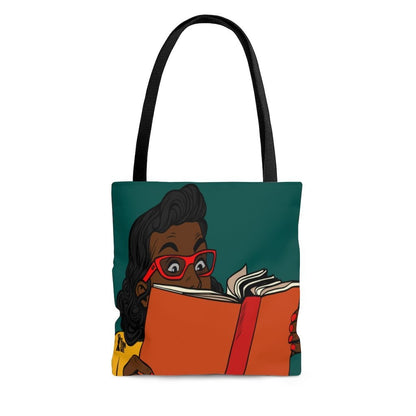 Reading Woman Tote Bag - The Trini Gee