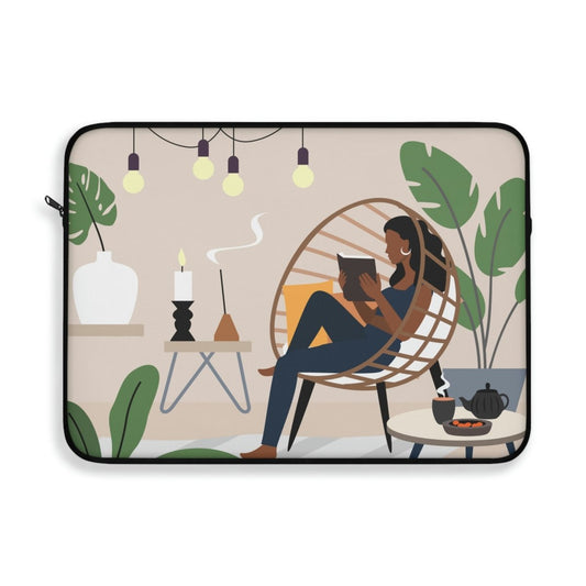 Relaxed Reader Laptop Sleeve - The Trini Gee
