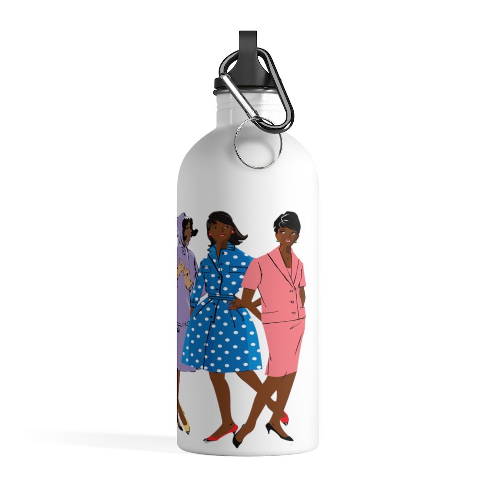 Retro Women Water Bottle - The Trini Gee