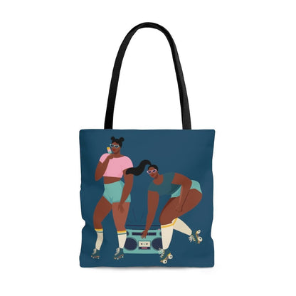 Roller Girls Tote Bag - The Trini Gee