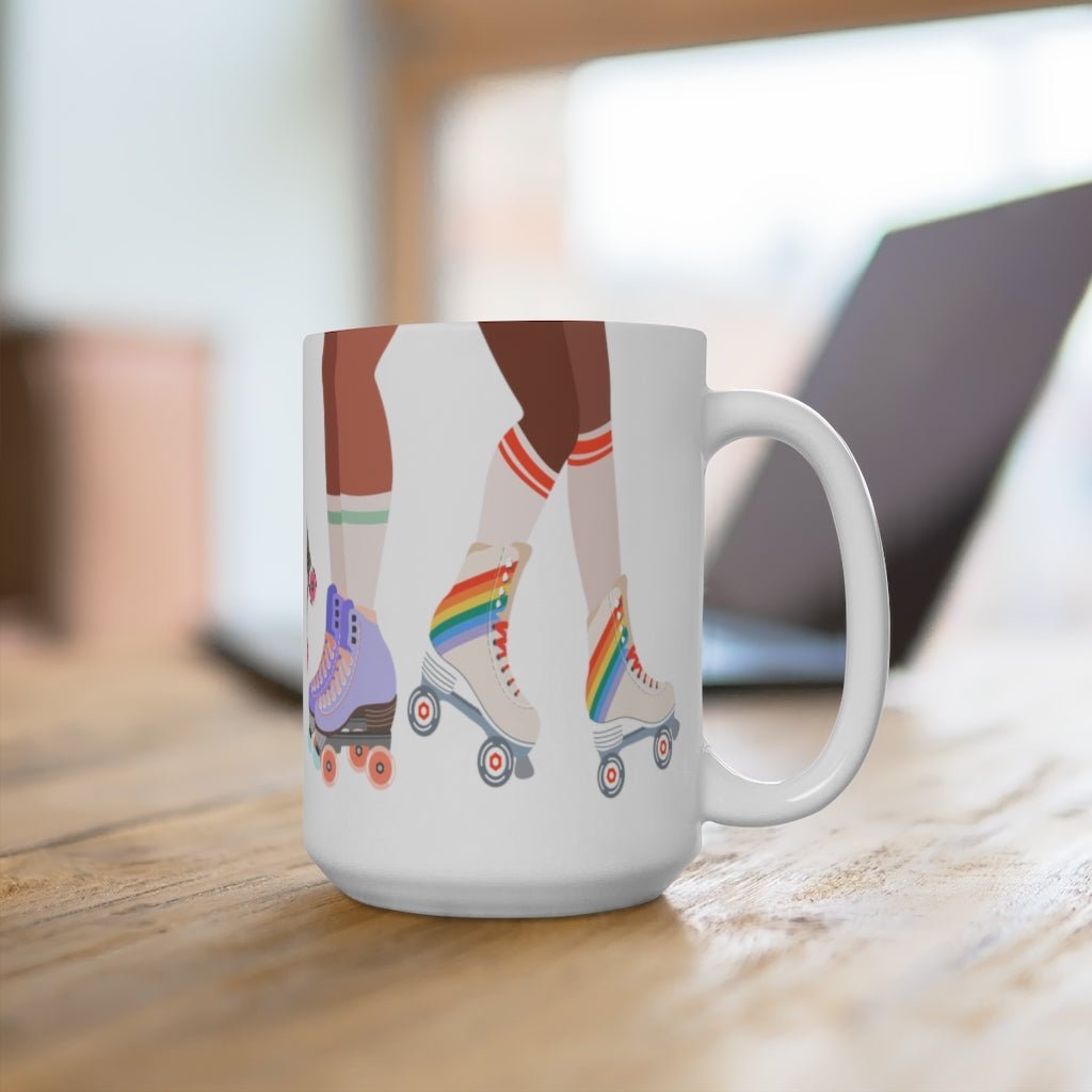 Roller Skates Mug - The Trini Gee