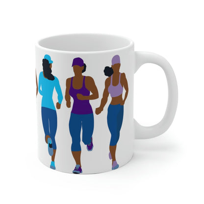 Running Woman Mug - The Trini Gee