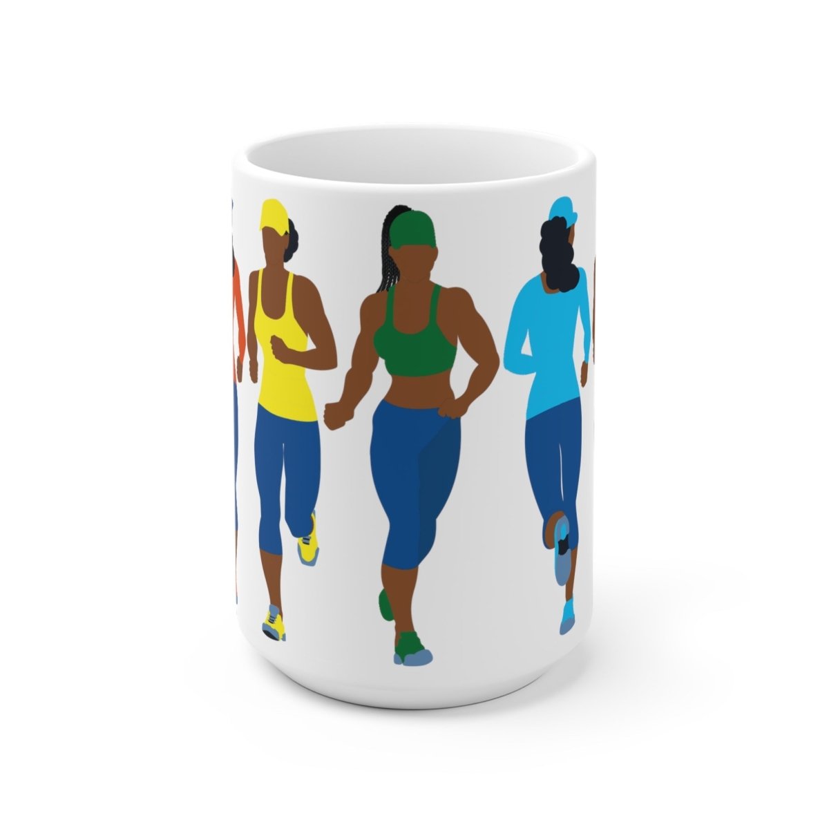 Running Woman Mug - The Trini Gee