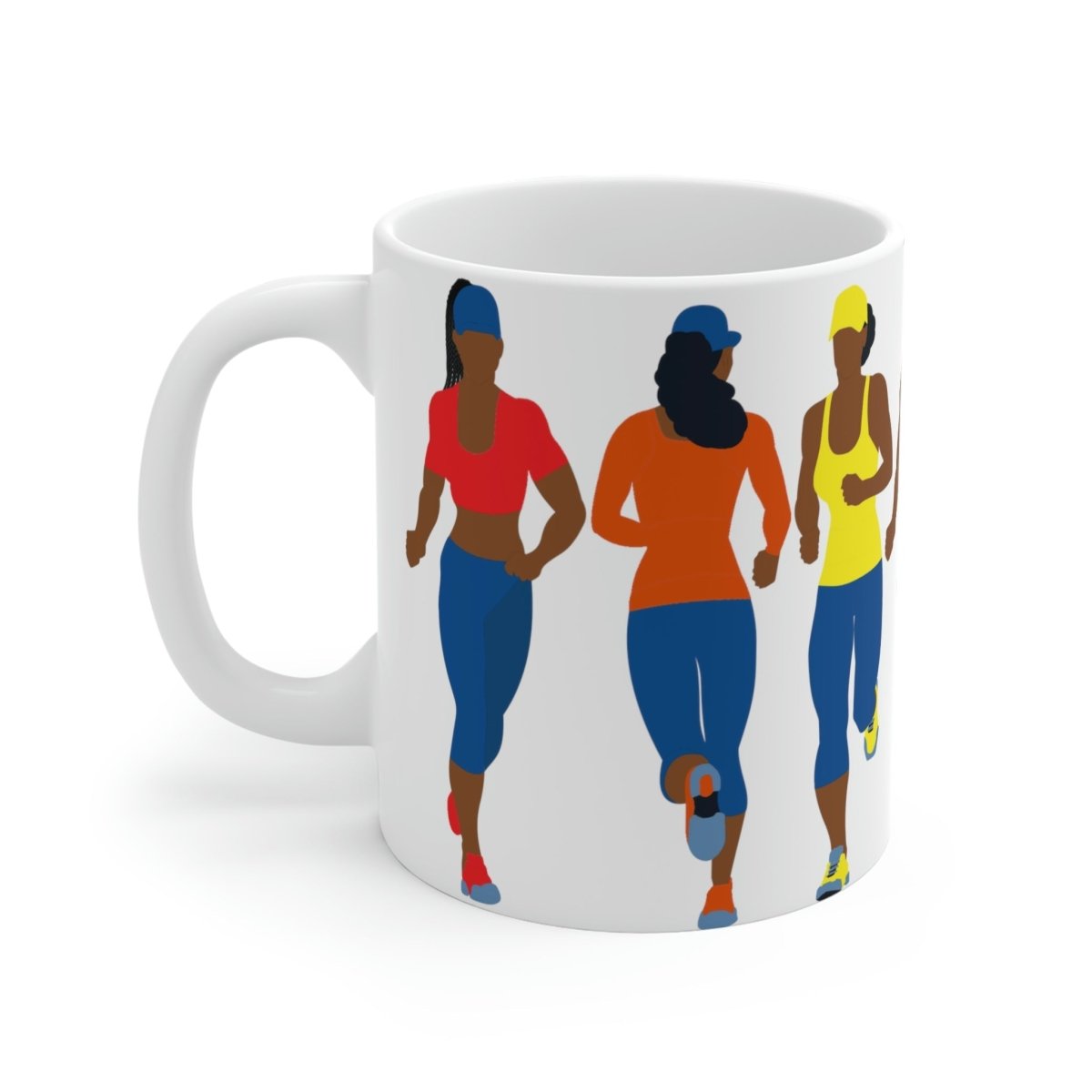 Running Woman Mug - The Trini Gee