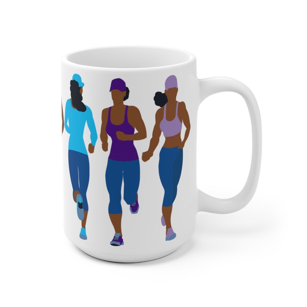 Running Woman Mug - The Trini Gee