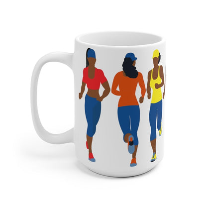 Running Woman Mug - The Trini Gee