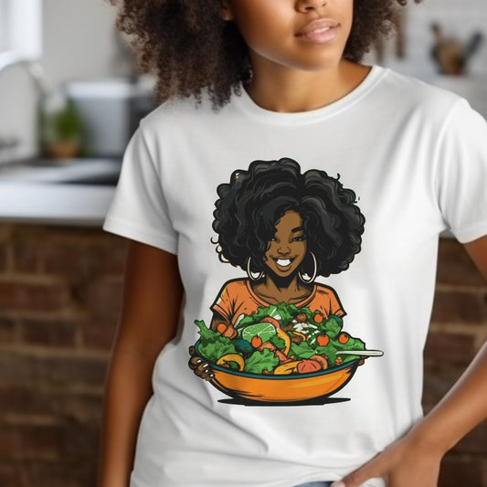 Salad Girl Shirt - The Trini Gee