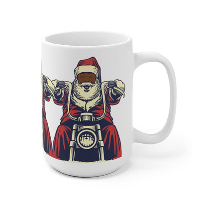 Santa Motorcycle Mug - The Trini Gee