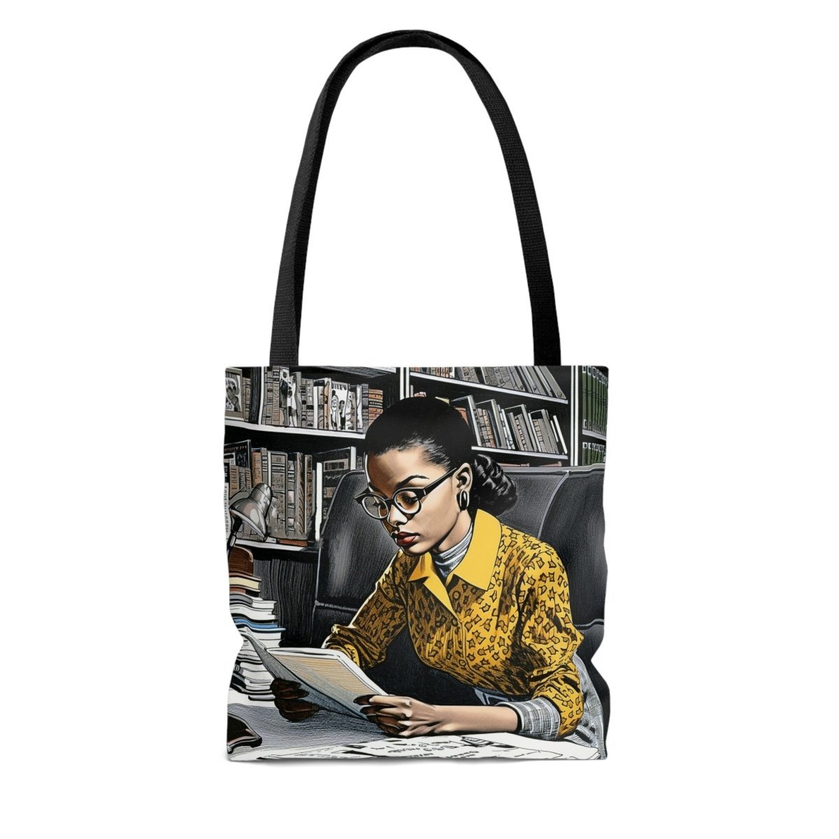 Scholarly Woman Tote Bag - The Trini Gee