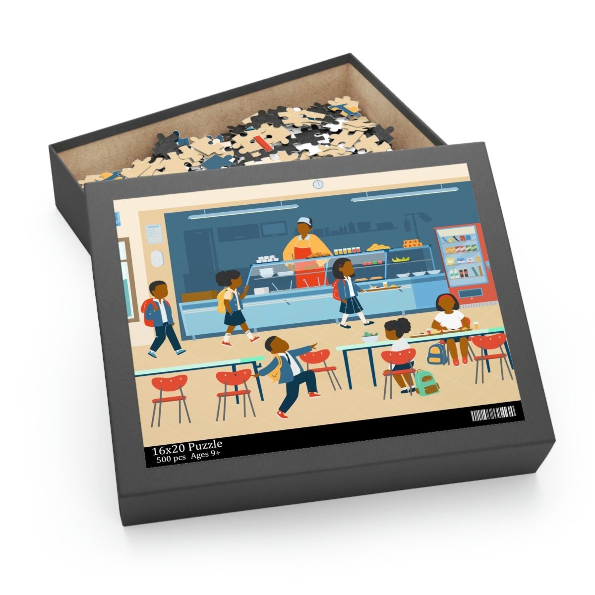 School Lunch Puzzle - The Trini Gee