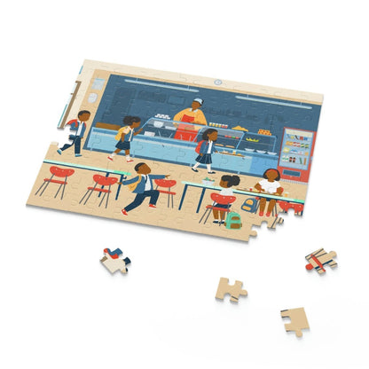 School Lunch Puzzle - The Trini Gee