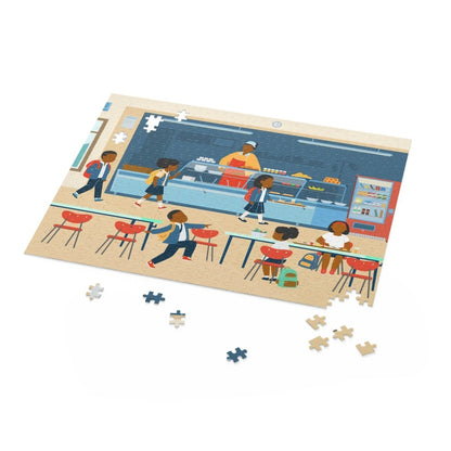 School Lunch Puzzle - The Trini Gee