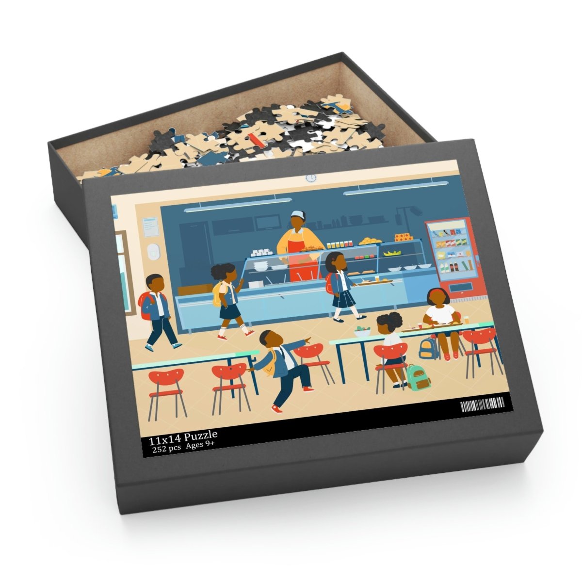 School Lunch Puzzle - The Trini Gee