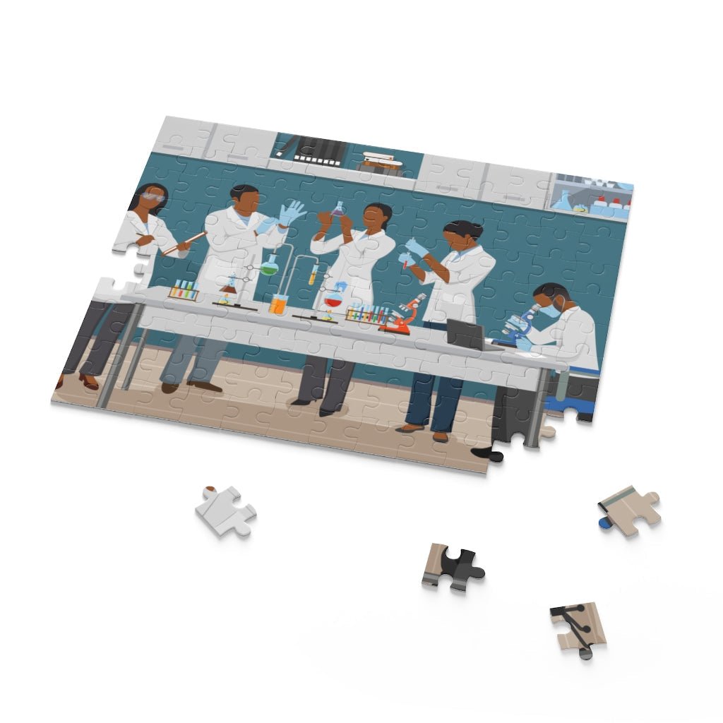 Science Lab Puzzle - The Trini Gee