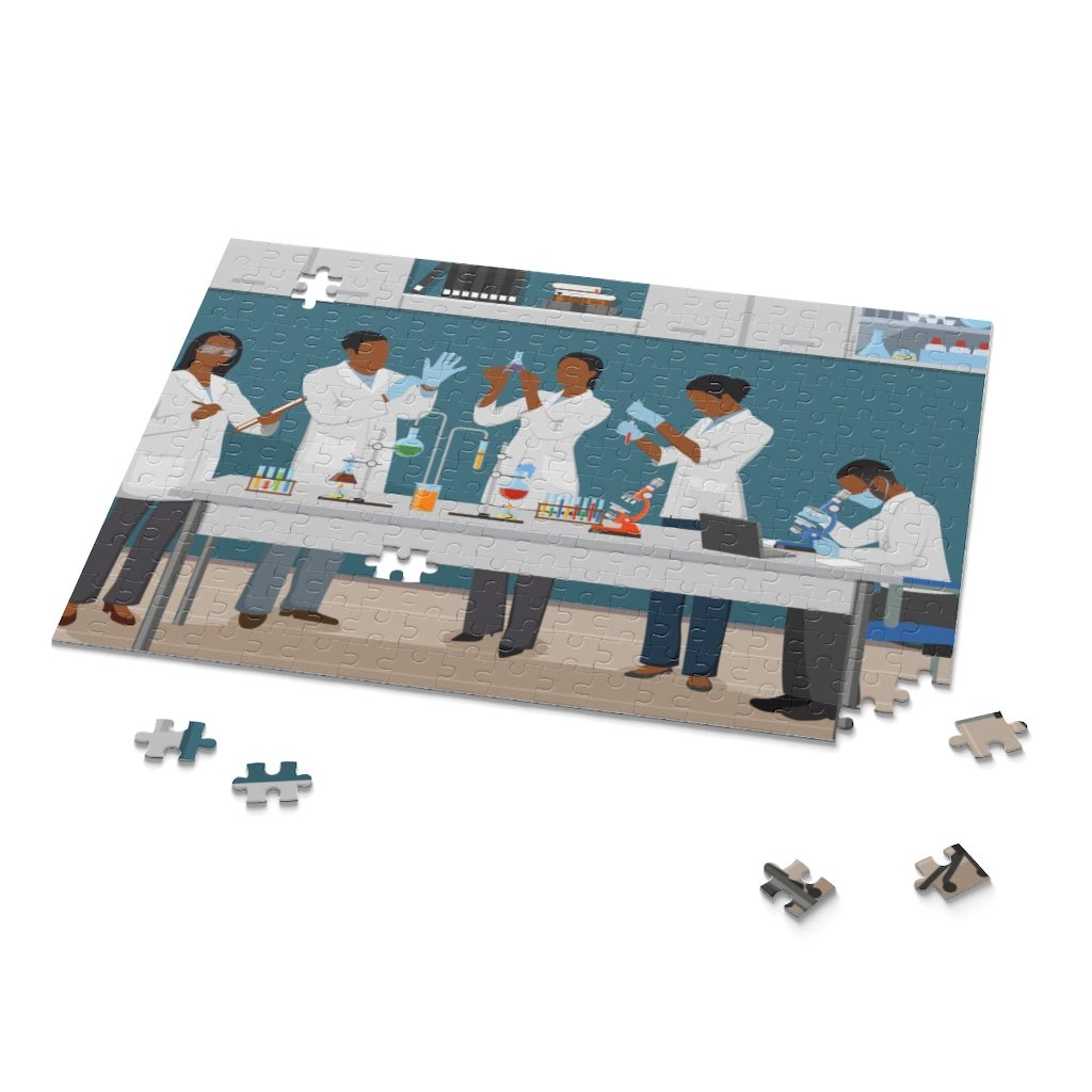 Science Lab Puzzle - The Trini Gee