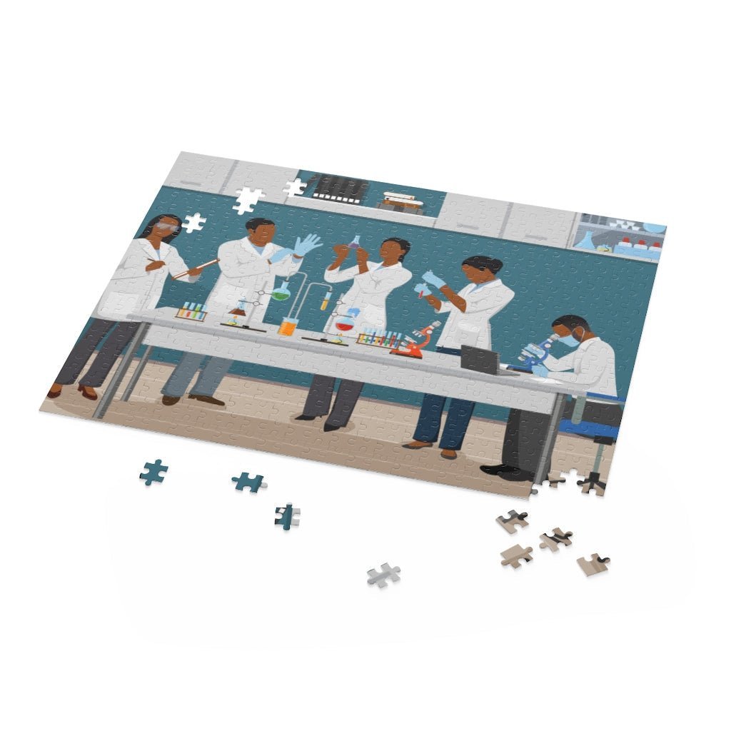 Science Lab Puzzle - The Trini Gee