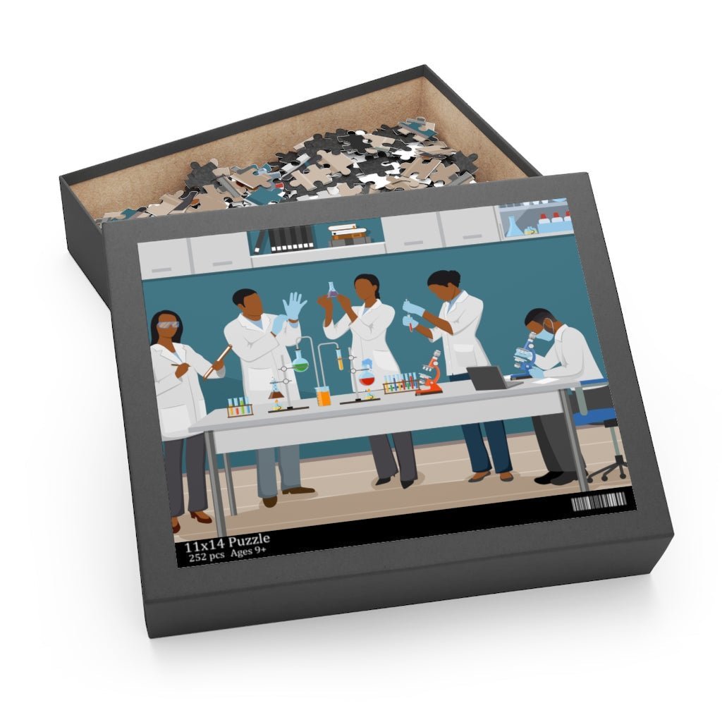 Science Lab Puzzle - The Trini Gee