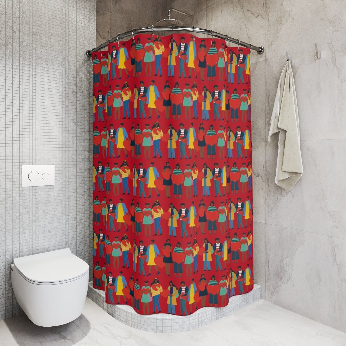 Self Love Shower Curtain - The Trini Gee