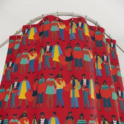 Self Love Shower Curtain - The Trini Gee