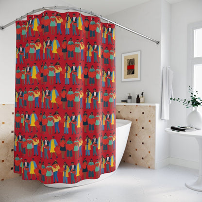 Self Love Shower Curtain - The Trini Gee