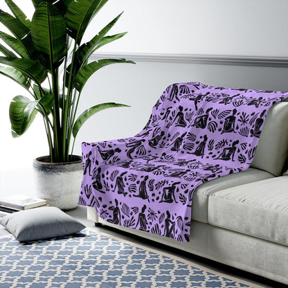 Silhouette Women Blanket - The Trini Gee