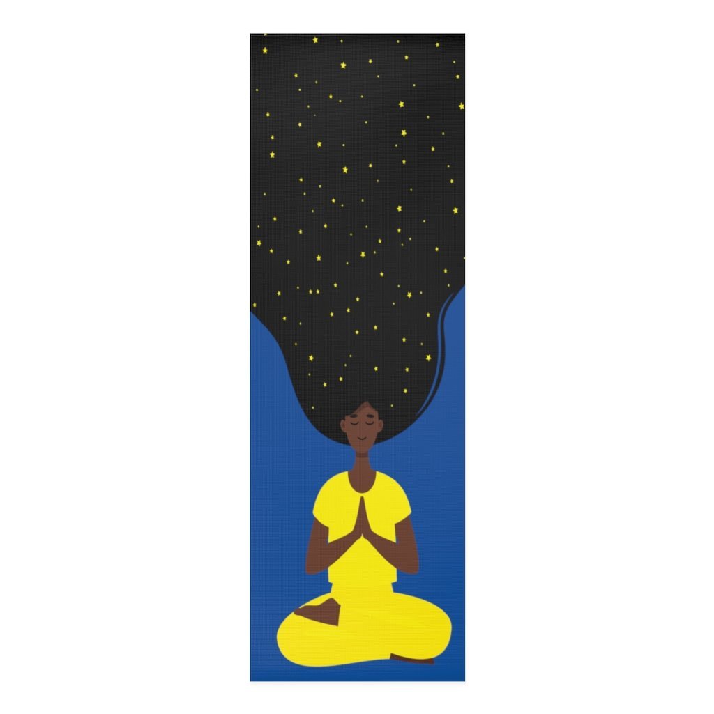 Starry Hair Yoga Mat - The Trini Gee