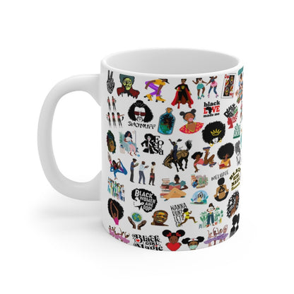 Sticker Bomb Mug - The Trini Gee