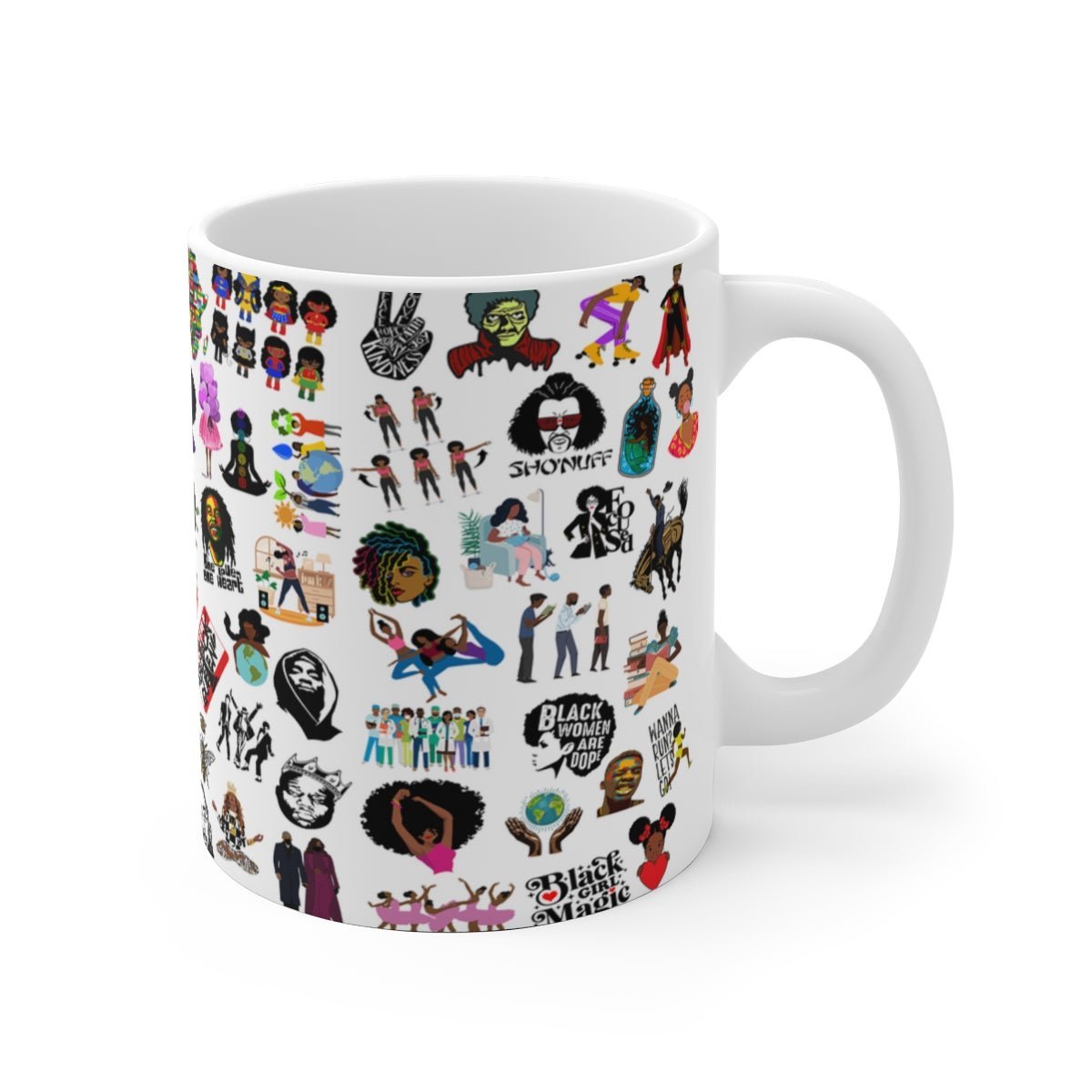 Sticker Bomb Mug - The Trini Gee