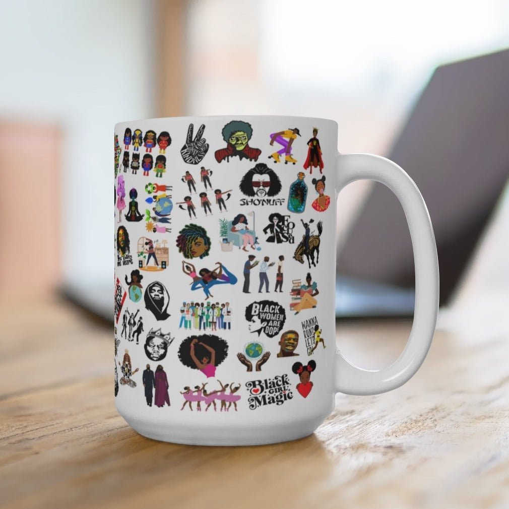 Sticker Bomb Mug - The Trini Gee
