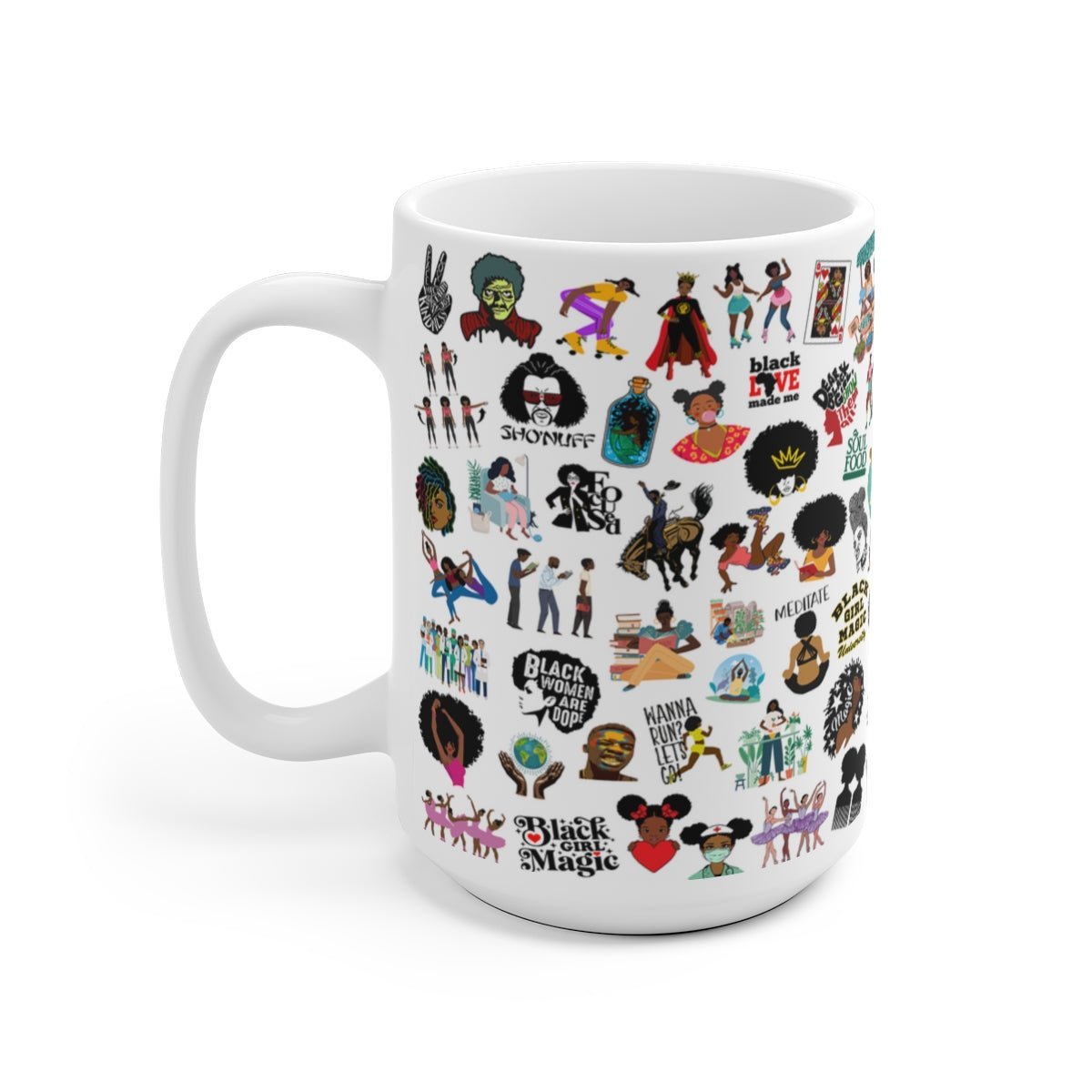 Sticker Bomb Mug - The Trini Gee