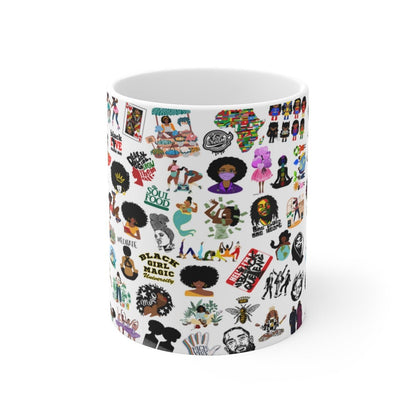 Sticker Bomb Mug - The Trini Gee