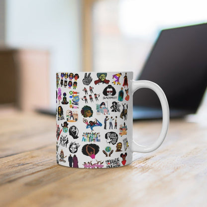 Sticker Bomb Mug - The Trini Gee