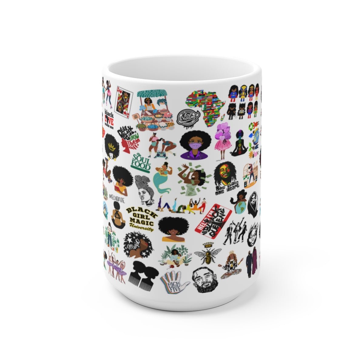 Sticker Bomb Mug - The Trini Gee