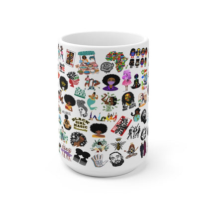 Sticker Bomb Mug - The Trini Gee