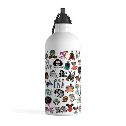 Sticker Bomb Water Bottle - The Trini Gee