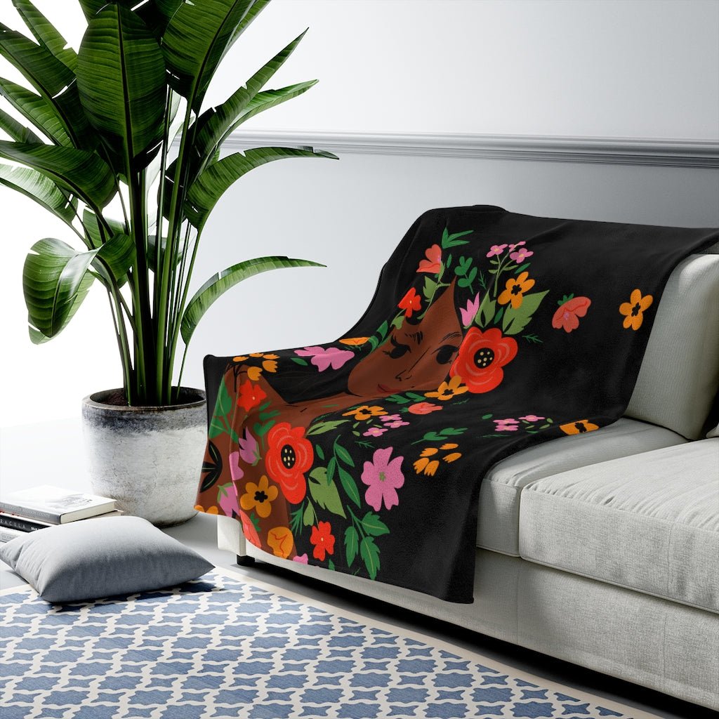 Summer Floral Blanket - The Trini Gee