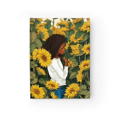 Sunflower Journal - Afrocentric Art by The Trini Gee