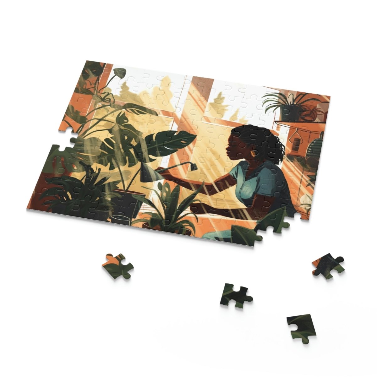 Sunlit Garden Puzzle - The Trini Gee
