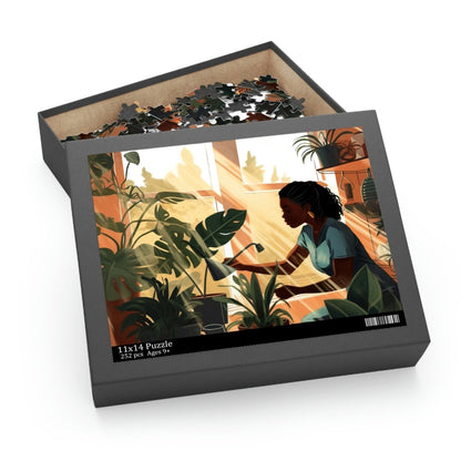 Sunlit Garden Puzzle - The Trini Gee