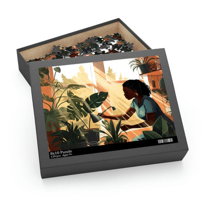 Sunlit Garden Puzzle - The Trini Gee