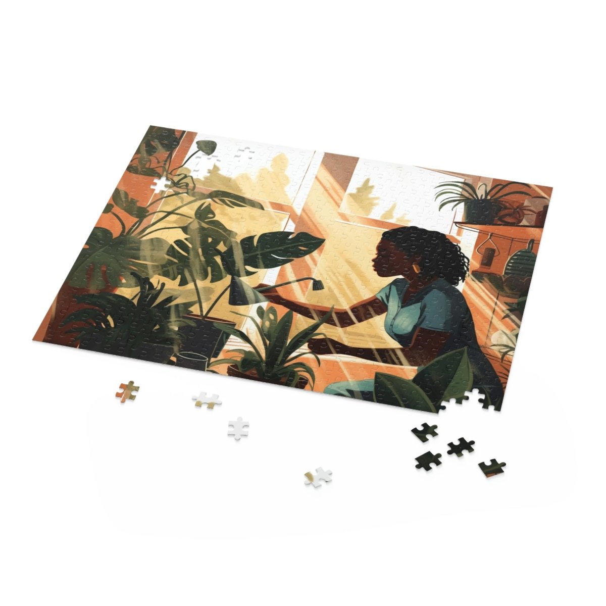 Sunlit Garden Puzzle - The Trini Gee