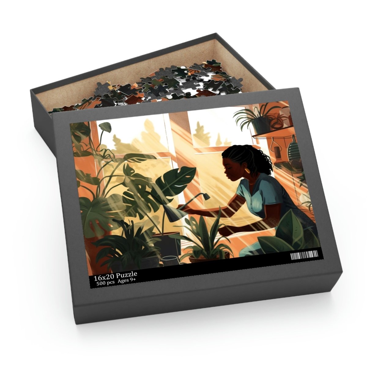 Sunlit Garden Puzzle - The Trini Gee