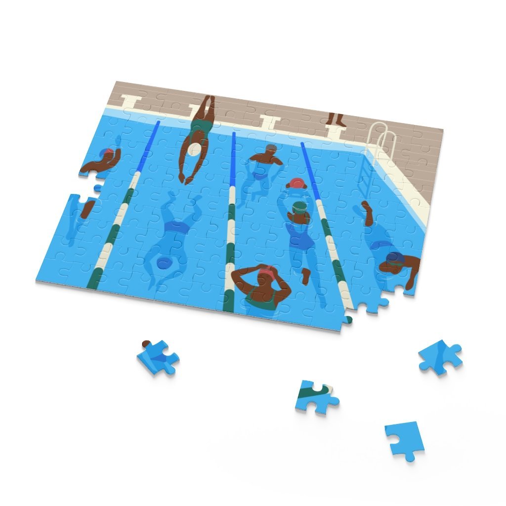 Swimmers Puzzle - The Trini Gee